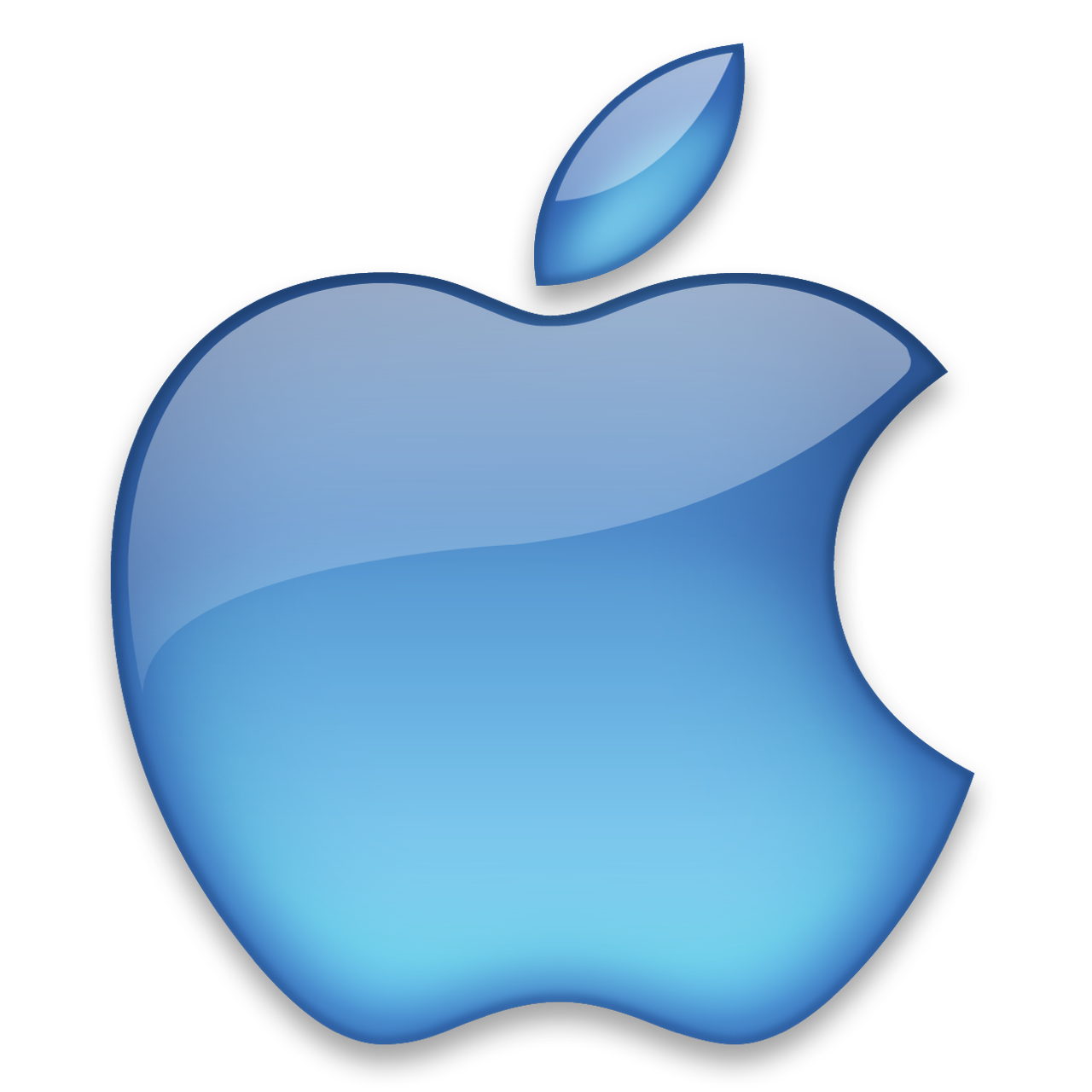 Apple ‘aqua’ logo
