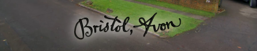 Psychoville onscreen title for Bristol, Avon